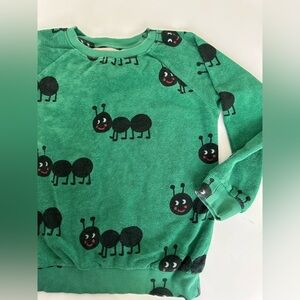 Hugo Loves Tiki Ants Green Sweatshirt